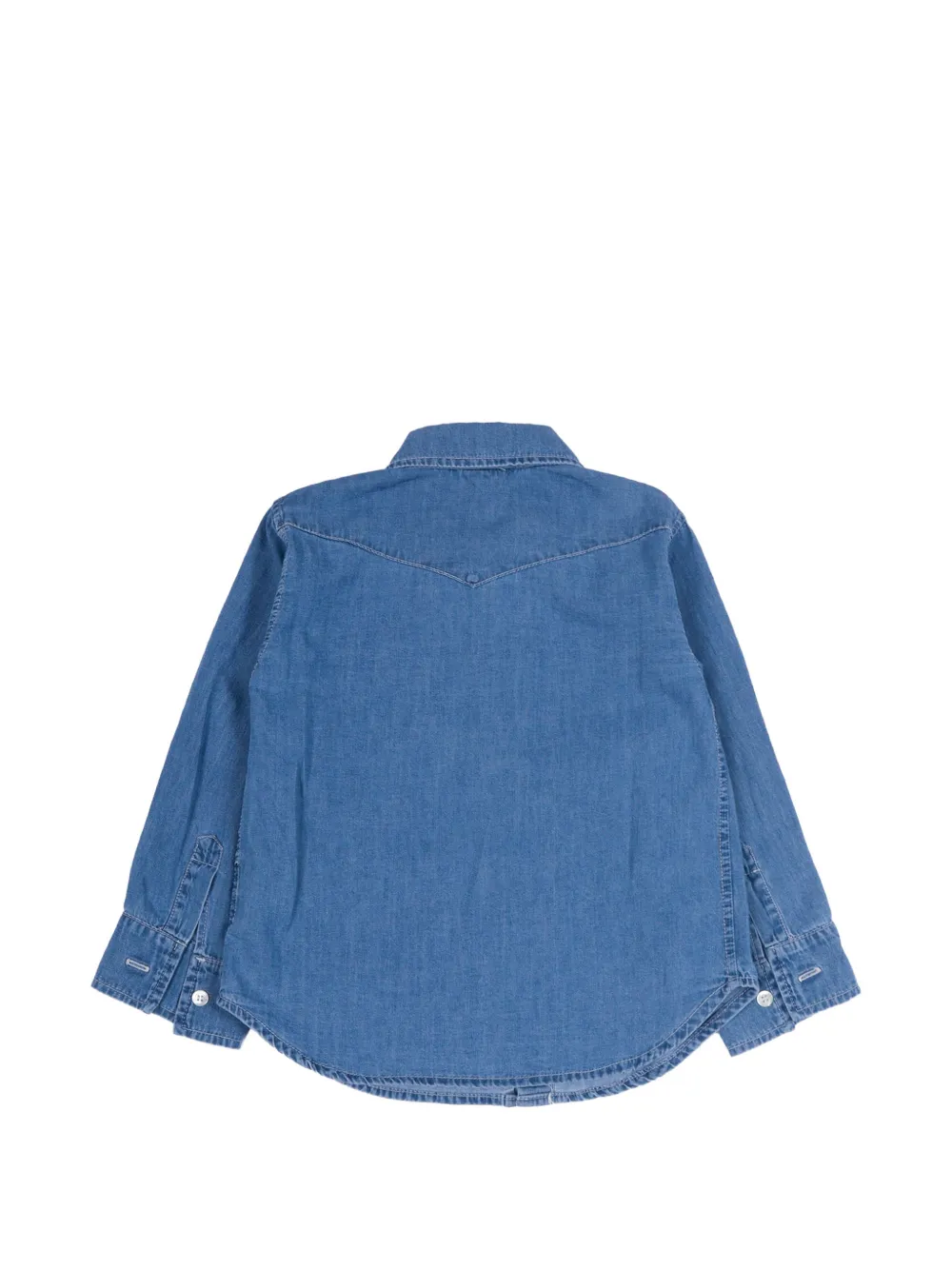  Babe & Tess Camisa Vaquera Cacia Con Botones - Azul 