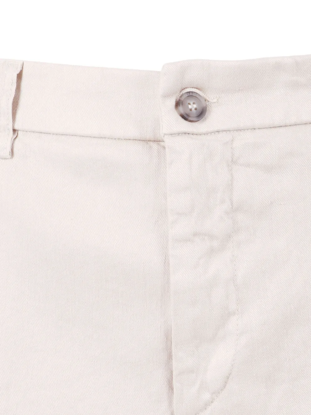 Peserico Broek met knopen Beige