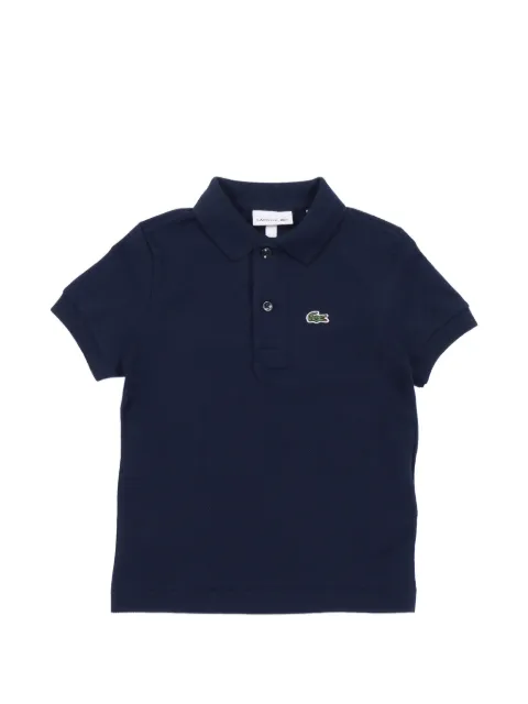 Lacoste Kids logo-detail polo shirt