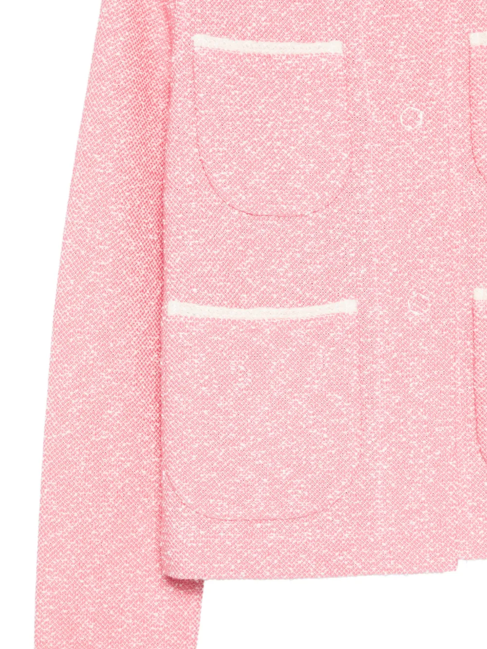  Bruno Manetti Pockets Jacket - Pink 