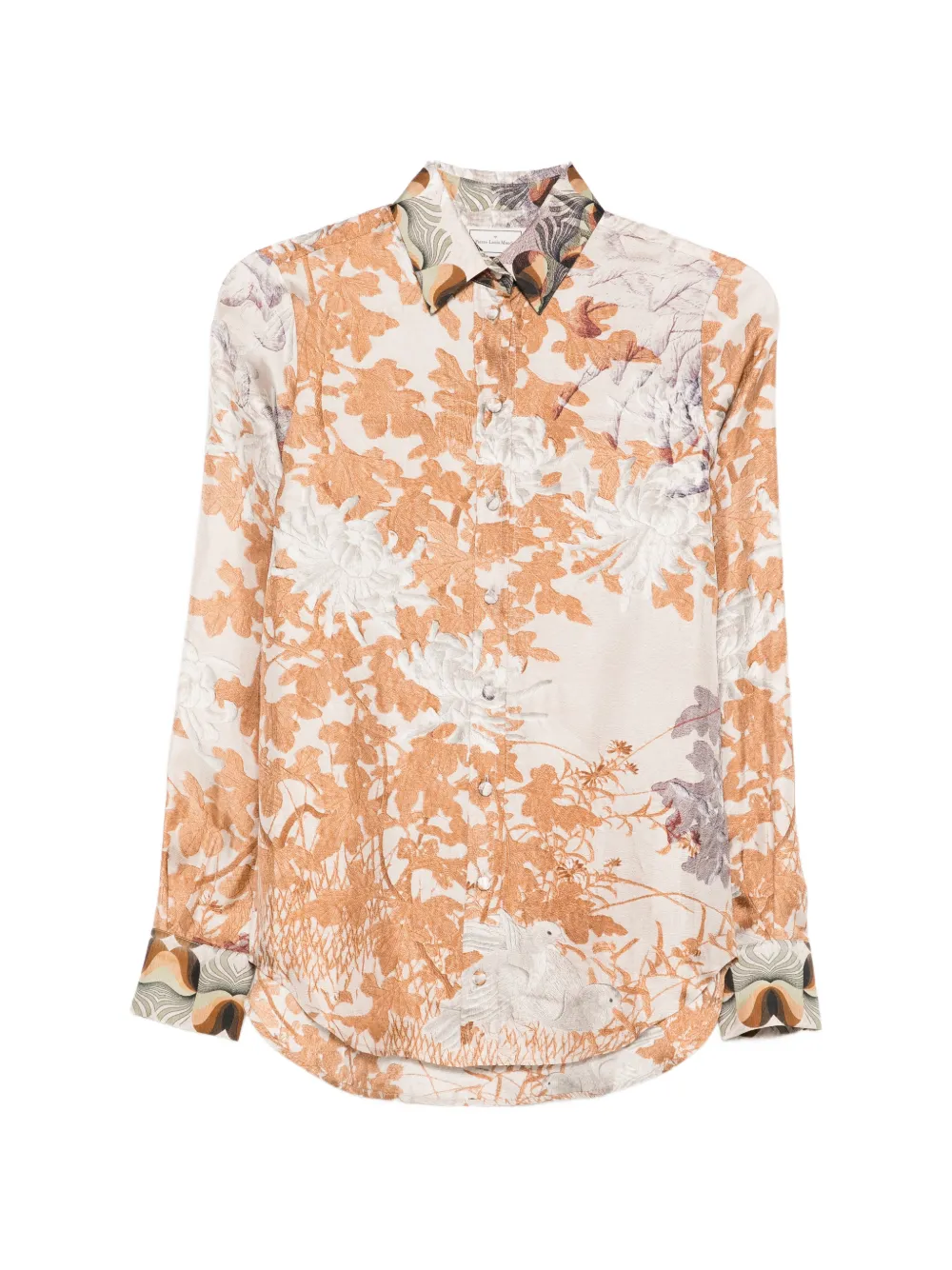 Pierre-Louis Mascia floral print shirt - Toni neutri