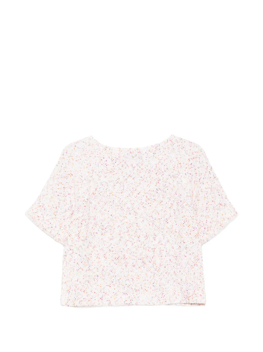  Bruno Manetti Popcorn Sweater - White 