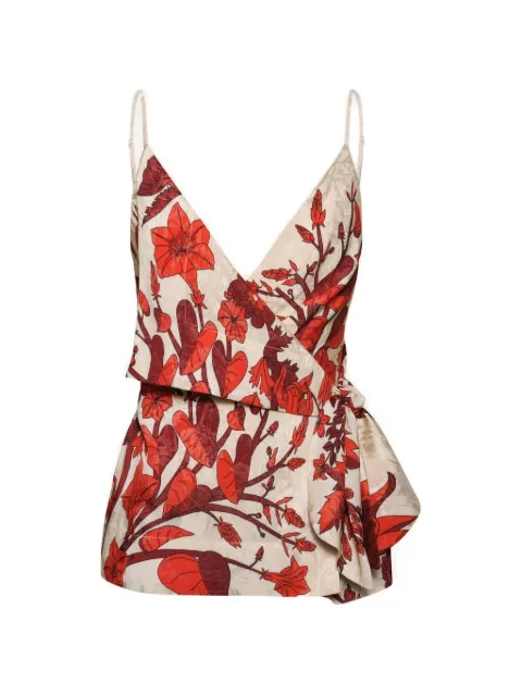 Johanna Ortiz New Gentle floral-pattern top