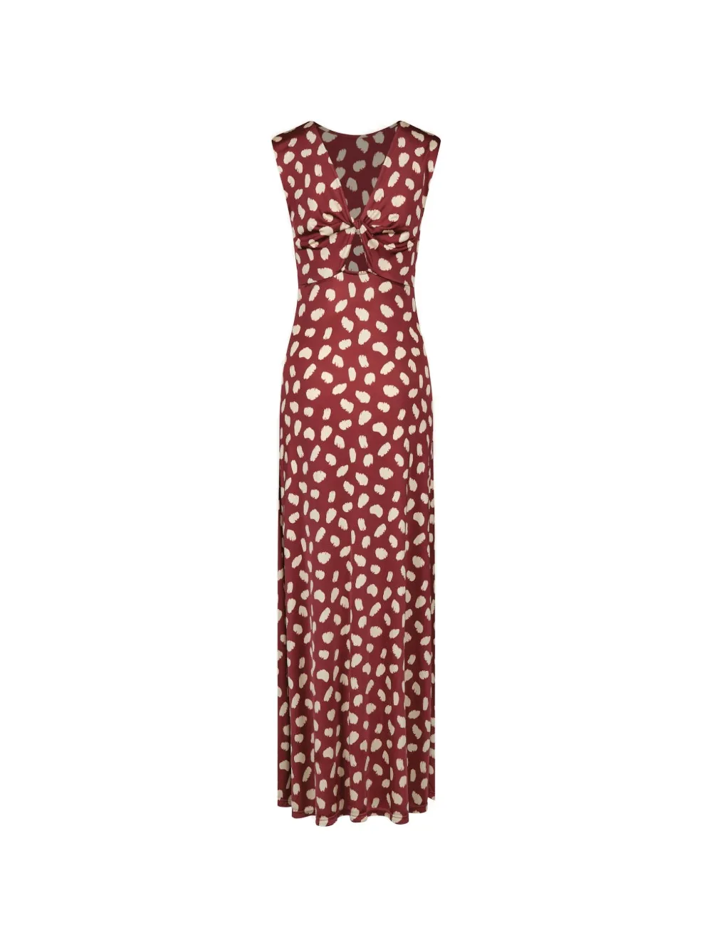 Johanna Ortiz Horizonte Místico midi dress - Rosso