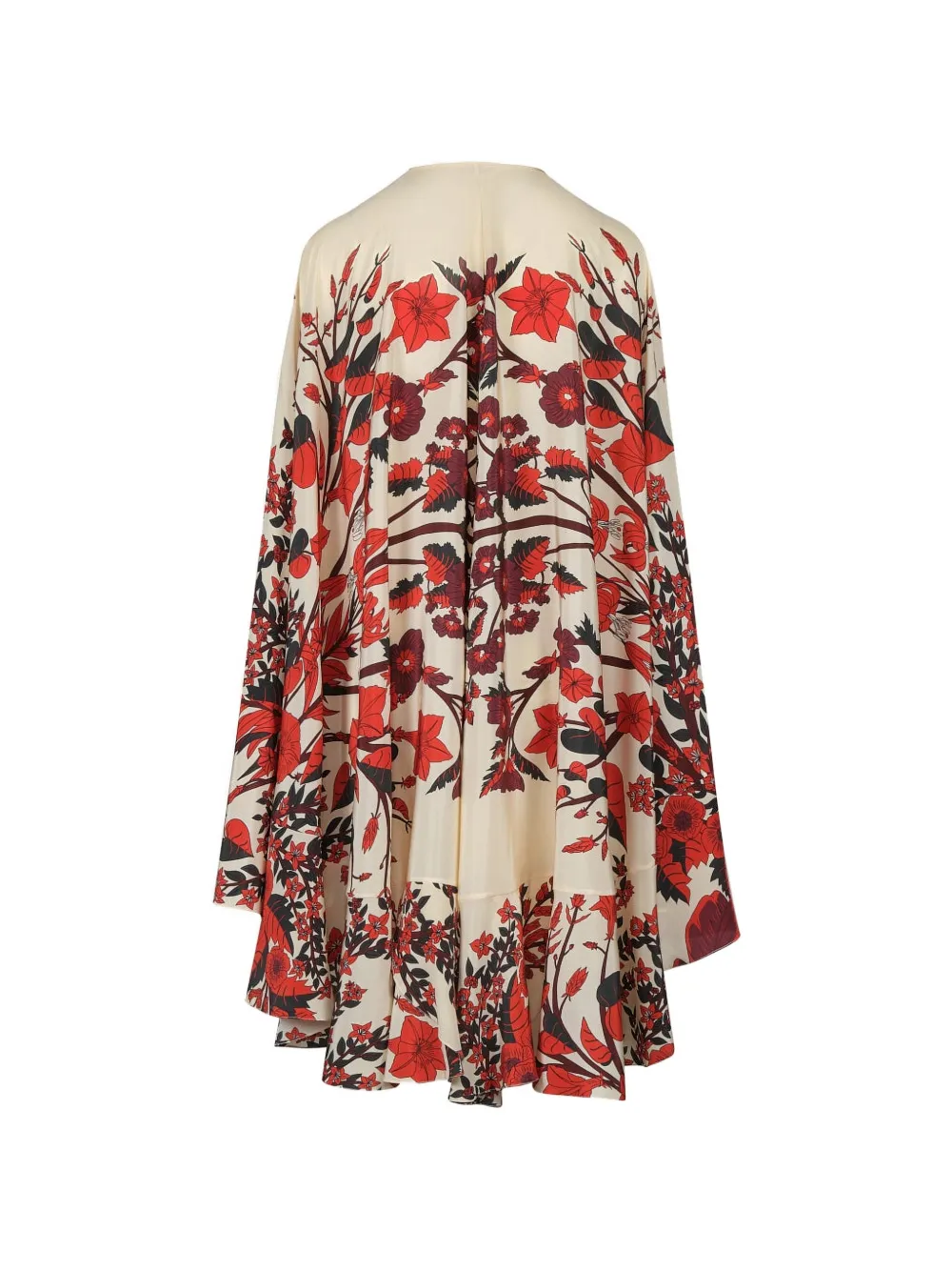 Dream Orchard Floral-Pattern Cape