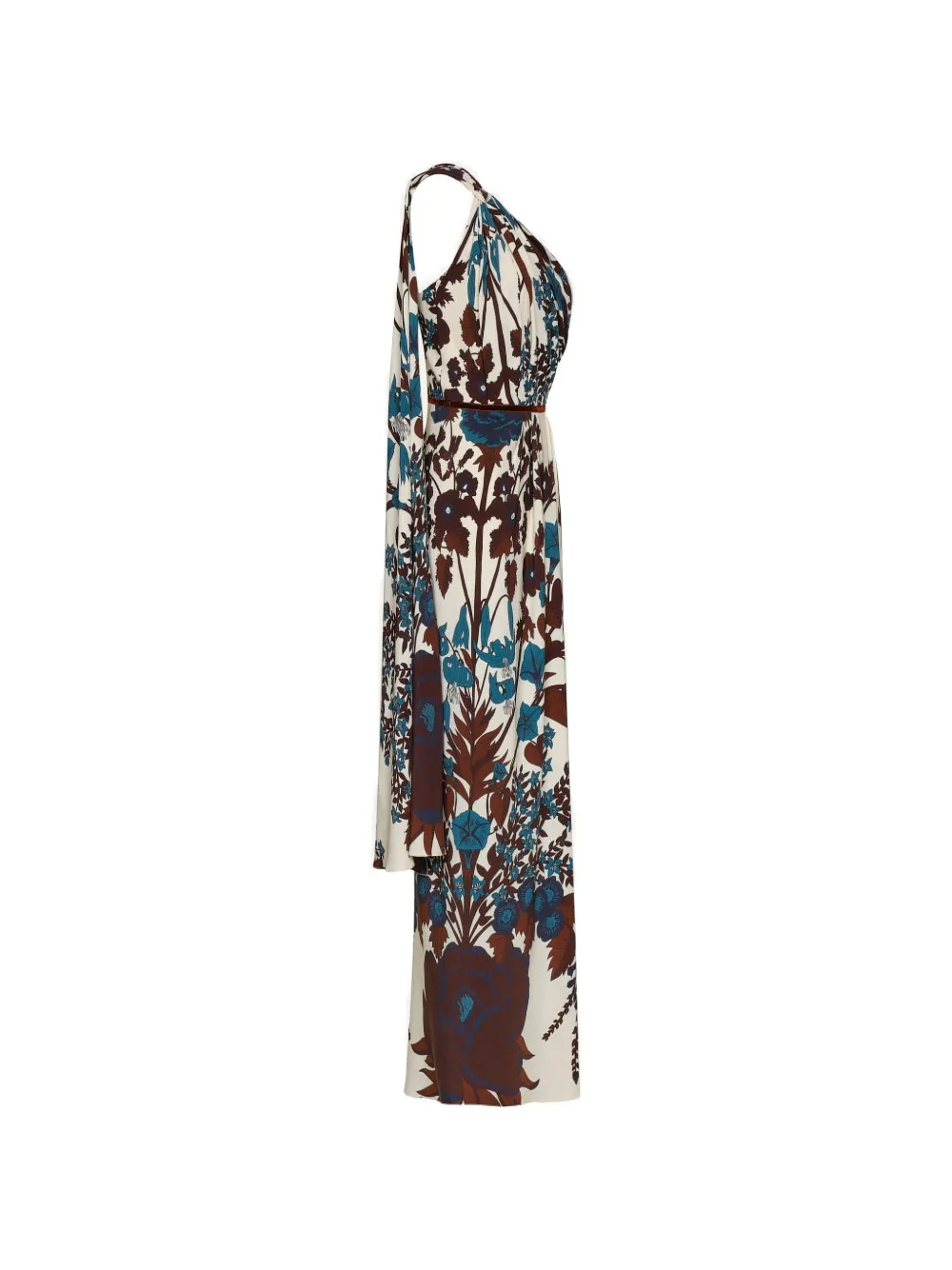Johanna Ortiz Royal Garden midi-jurk Beige
