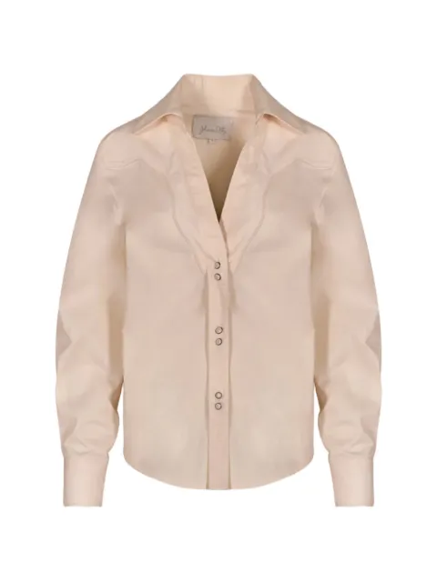 Johanna Ortiz chemise Hacia Puerto à col v