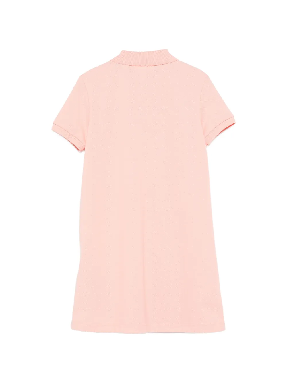  Lacoste Kids Pique-texture Dress - Pink 