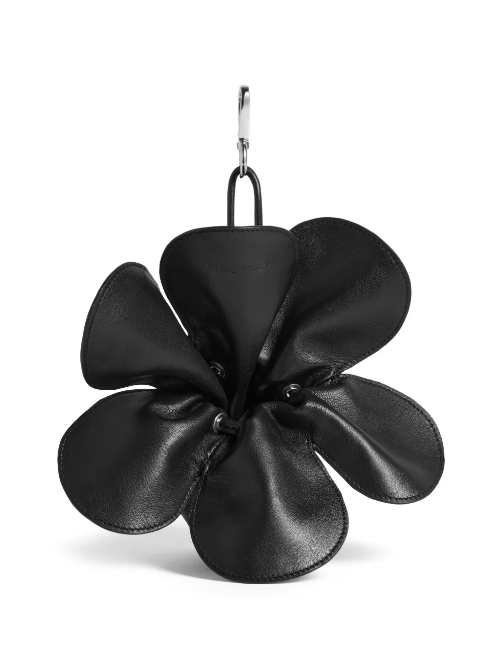 Simone Rocha flower-detail bag charm - Black
