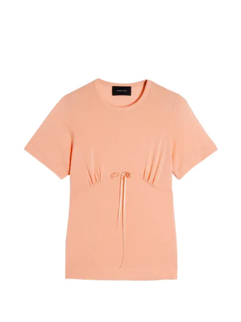 Simone Rocha Gathered Bust Bow T-Shirt