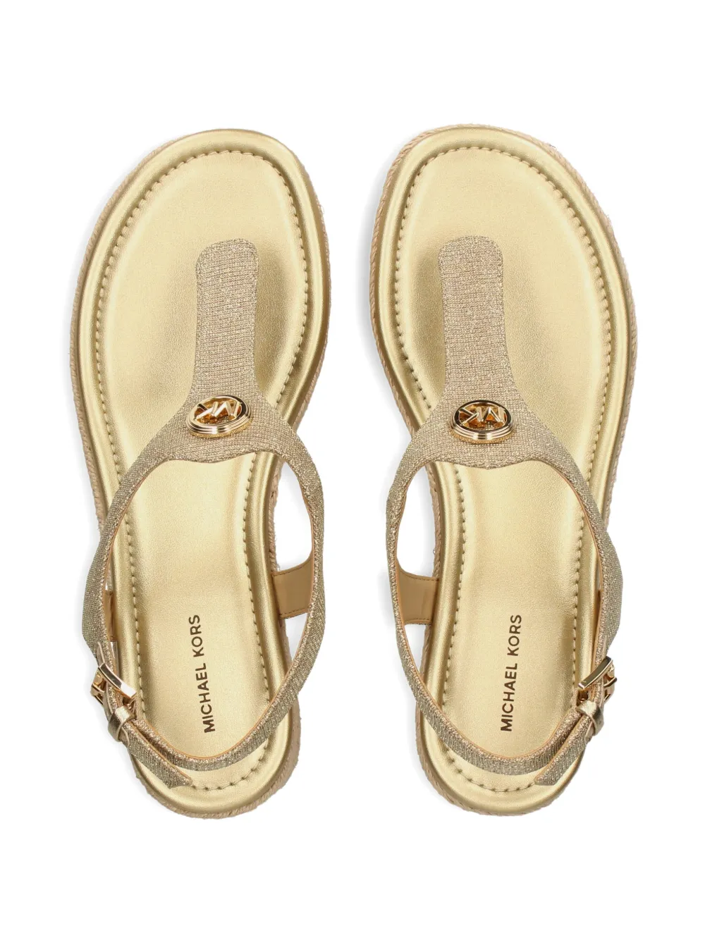 Michael Kors Espadrilles met plateauzool Goud