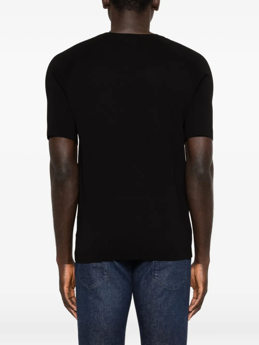 Emporio Armani T-shirt met logo Zwart