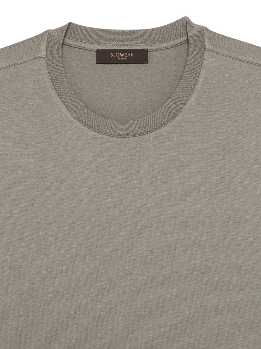slowear T-shirt met ronde hals Groen