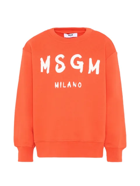 MSGM Kids sweat à logo