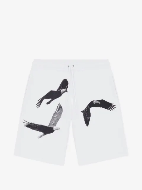 IUTER Freedom eagle-print shorts