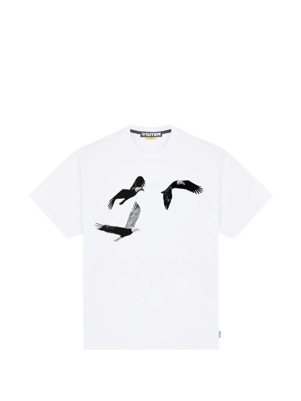 IUTER Freedom eagle-print T-shirt - Bianco