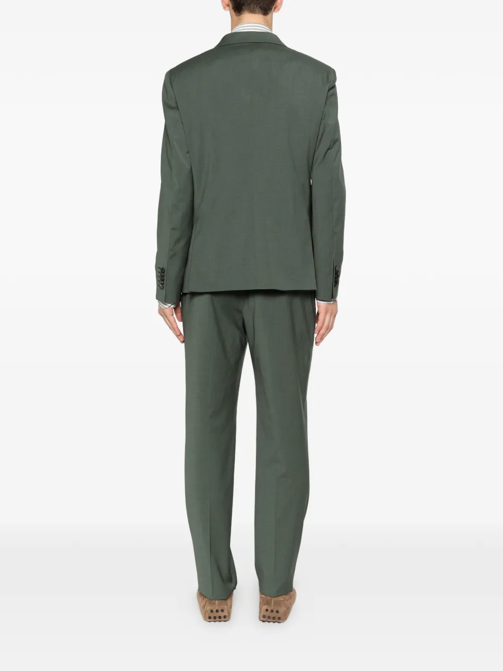  Manuel Ritz Traje Con Botones - Verde 