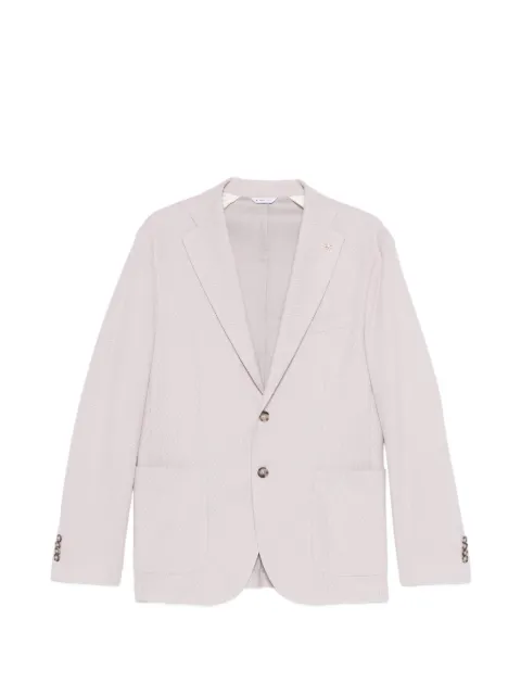 Manuel Ritz button textured jacket