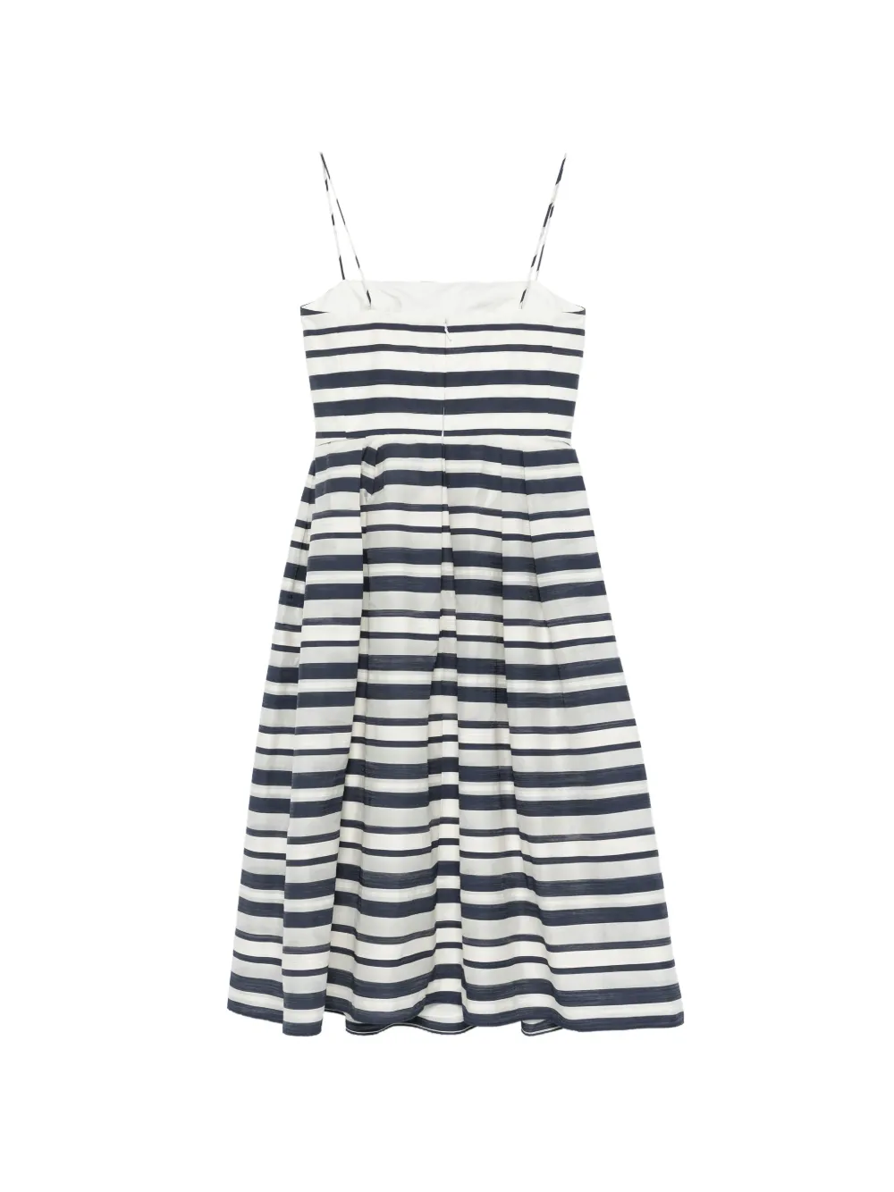 Lauren Ralph Lauren Gestreepte midi-jurk Blauw