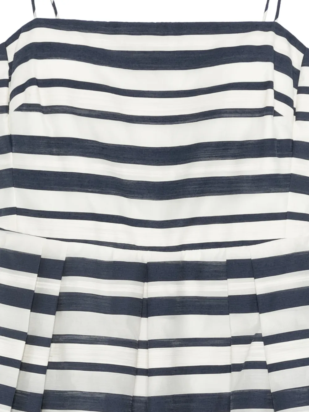 Lauren Ralph Lauren Gestreepte midi-jurk Blauw