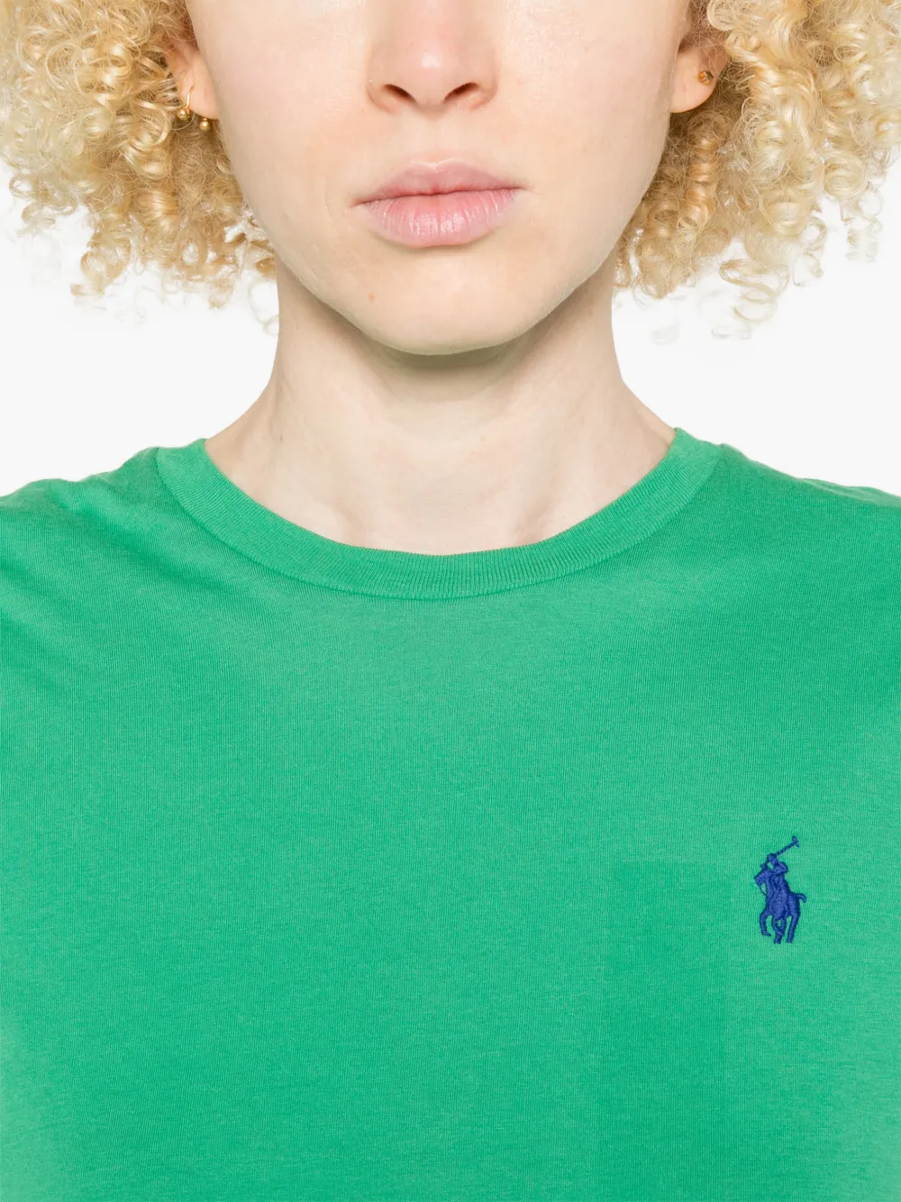 Polo Ralph Lauren T-shirt met geborduurd logo Groen