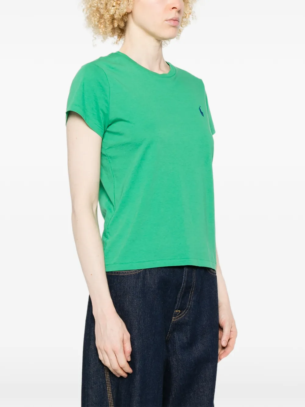 Polo Ralph Lauren T-shirt met geborduurd logo Groen
