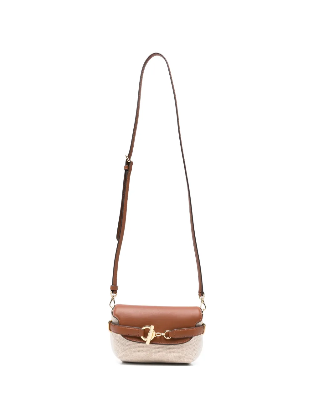 Lauren Ralph Lauren small Blaike cross body bag - Marrone