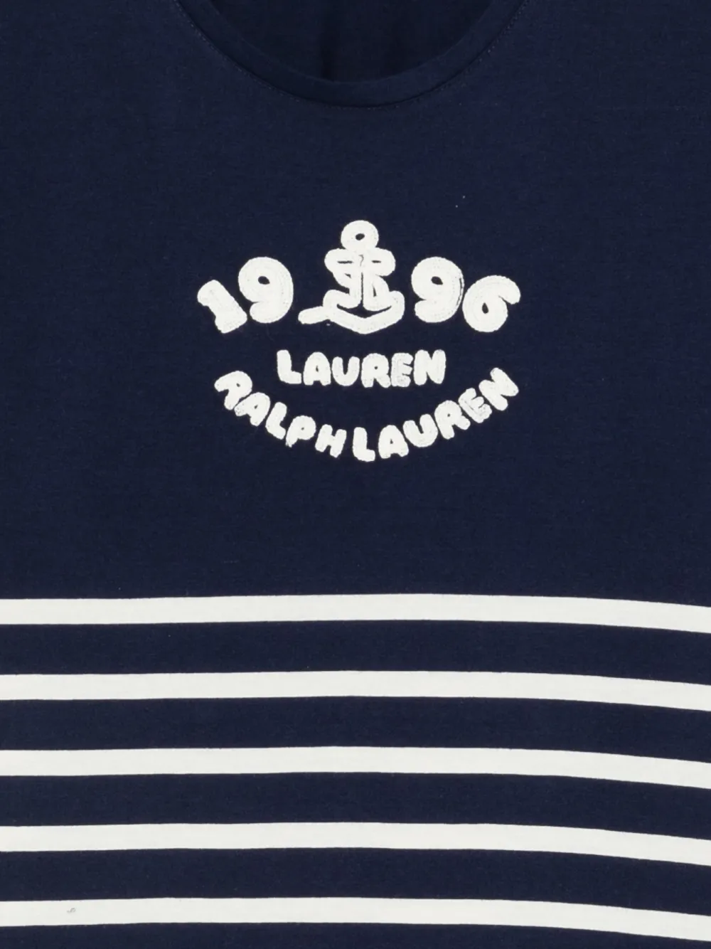 Lauren Ralph Lauren Gestreept T-shirt Blauw