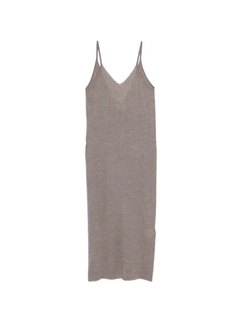 Lisa Yang Albina V-neck midi dress