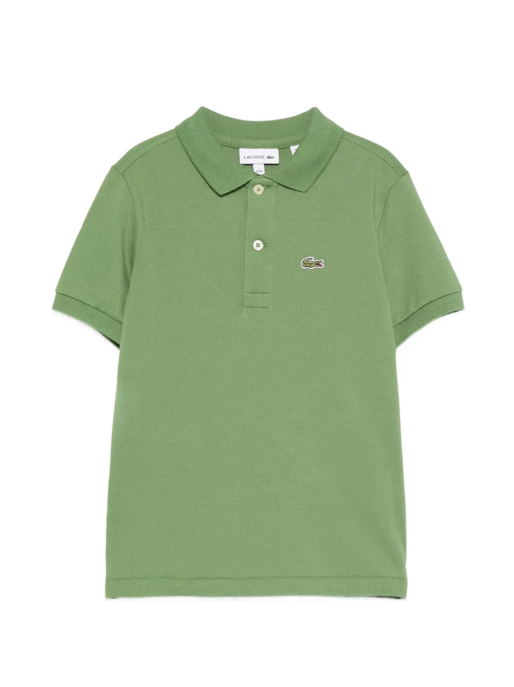 Lacoste Kids Polo con trama piqué - Verde