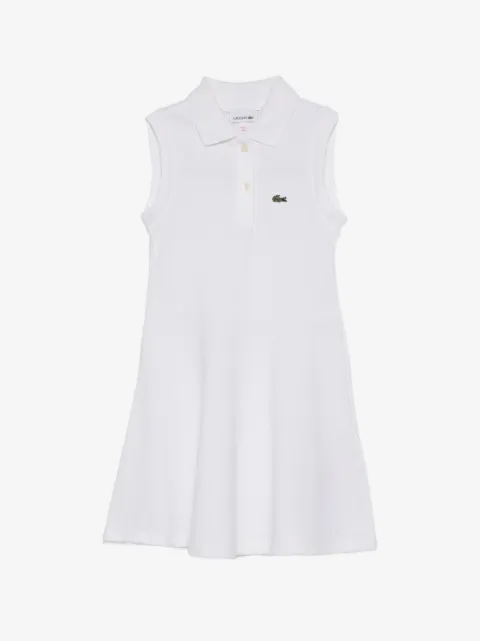 Lacoste Kids vestido con detalle del logo