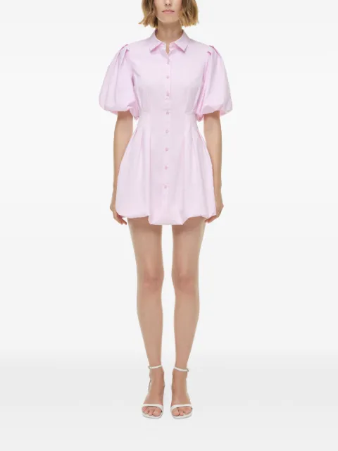 Simkhai Cleo puff-sleeve mini dress