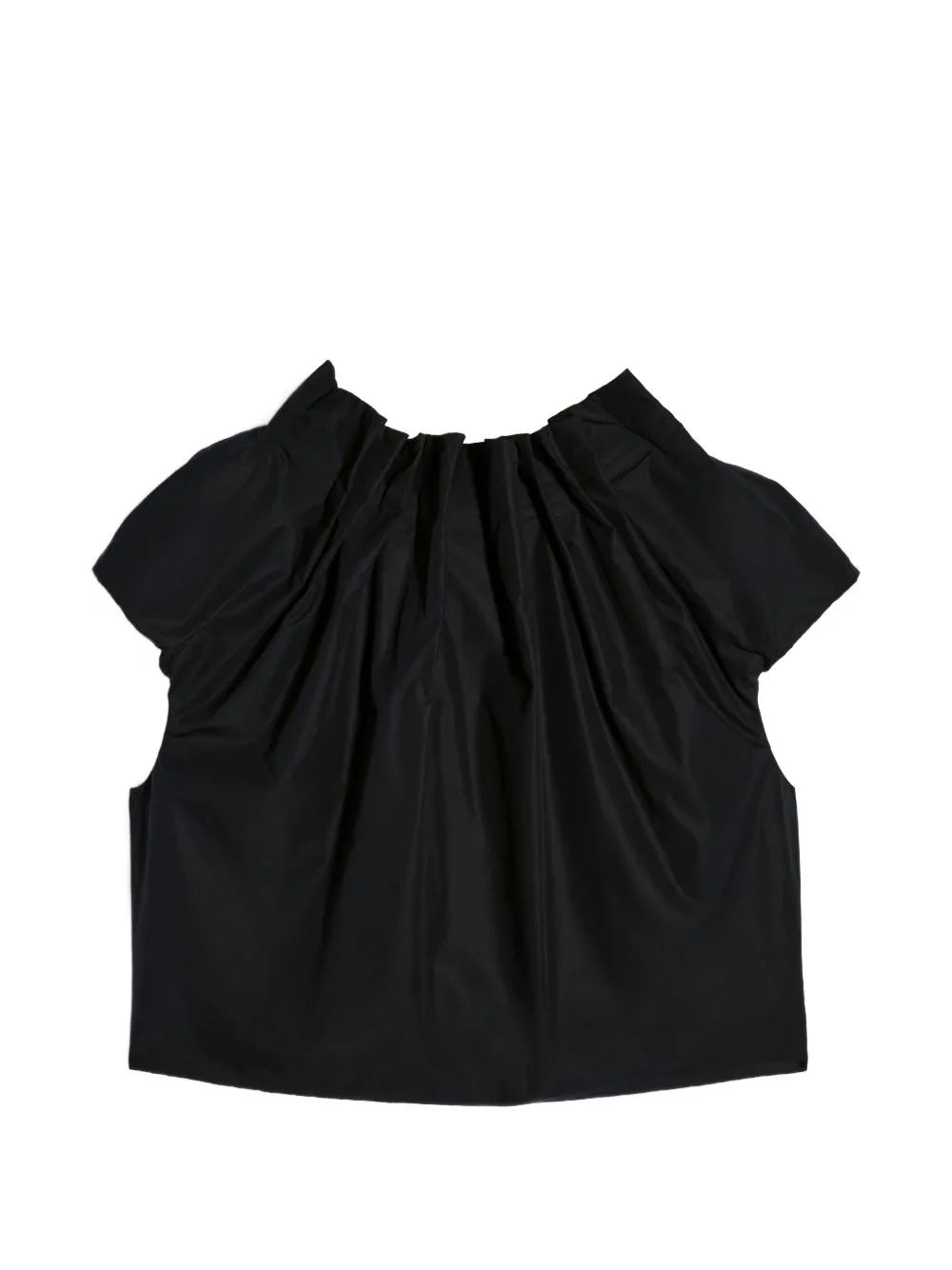  Simone Rocha Gathered-design Top - Black 