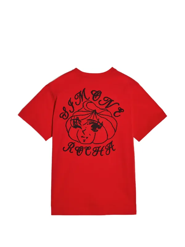 Simone Rocha Dim Sum Tシャツ | レッド | FARFETCH JP
