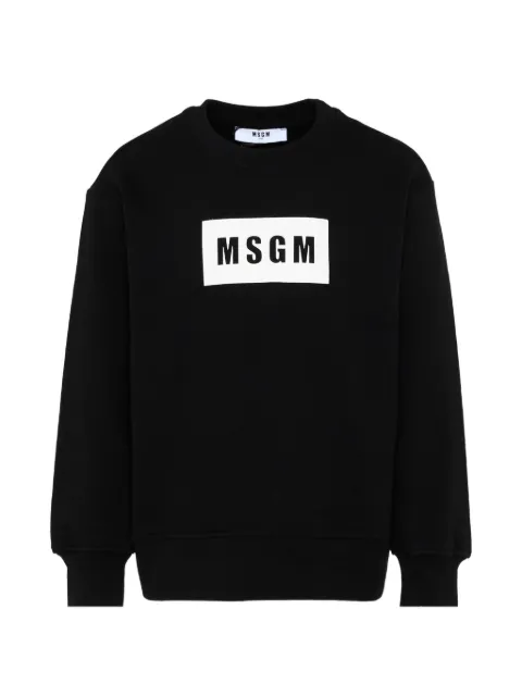 MSGM Kids logo-detail sweatshirt