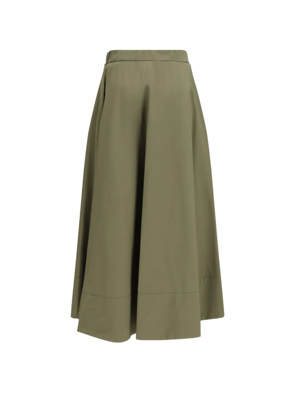 Cruna elasticated-waist skirt - Grün