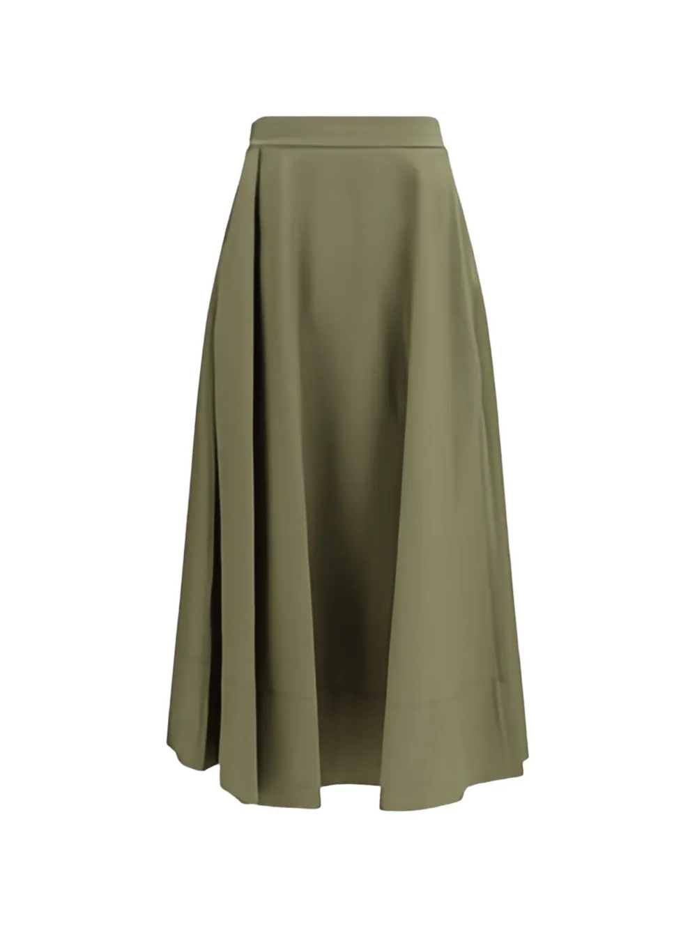 Cruna Elasticated-waist Skirt In Green