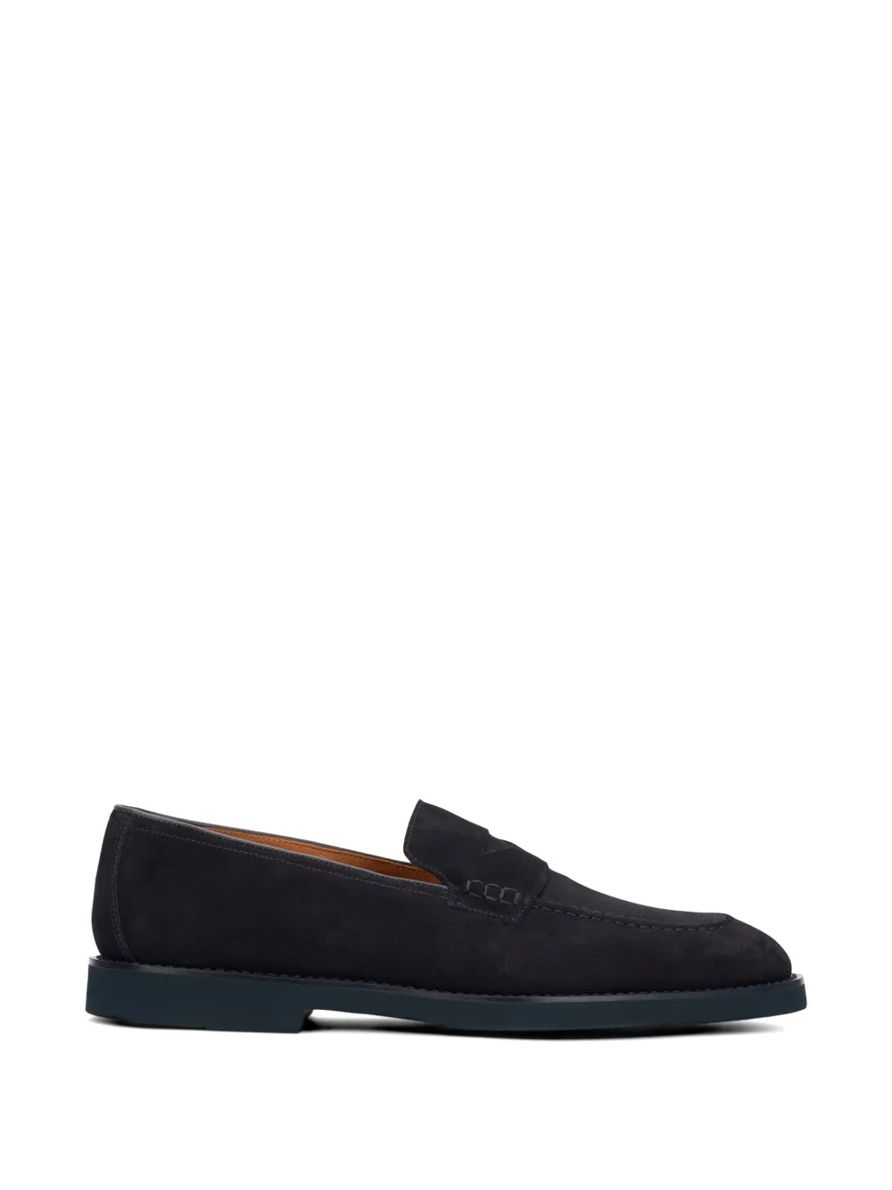 Doucal's suede penny loafers - Blu