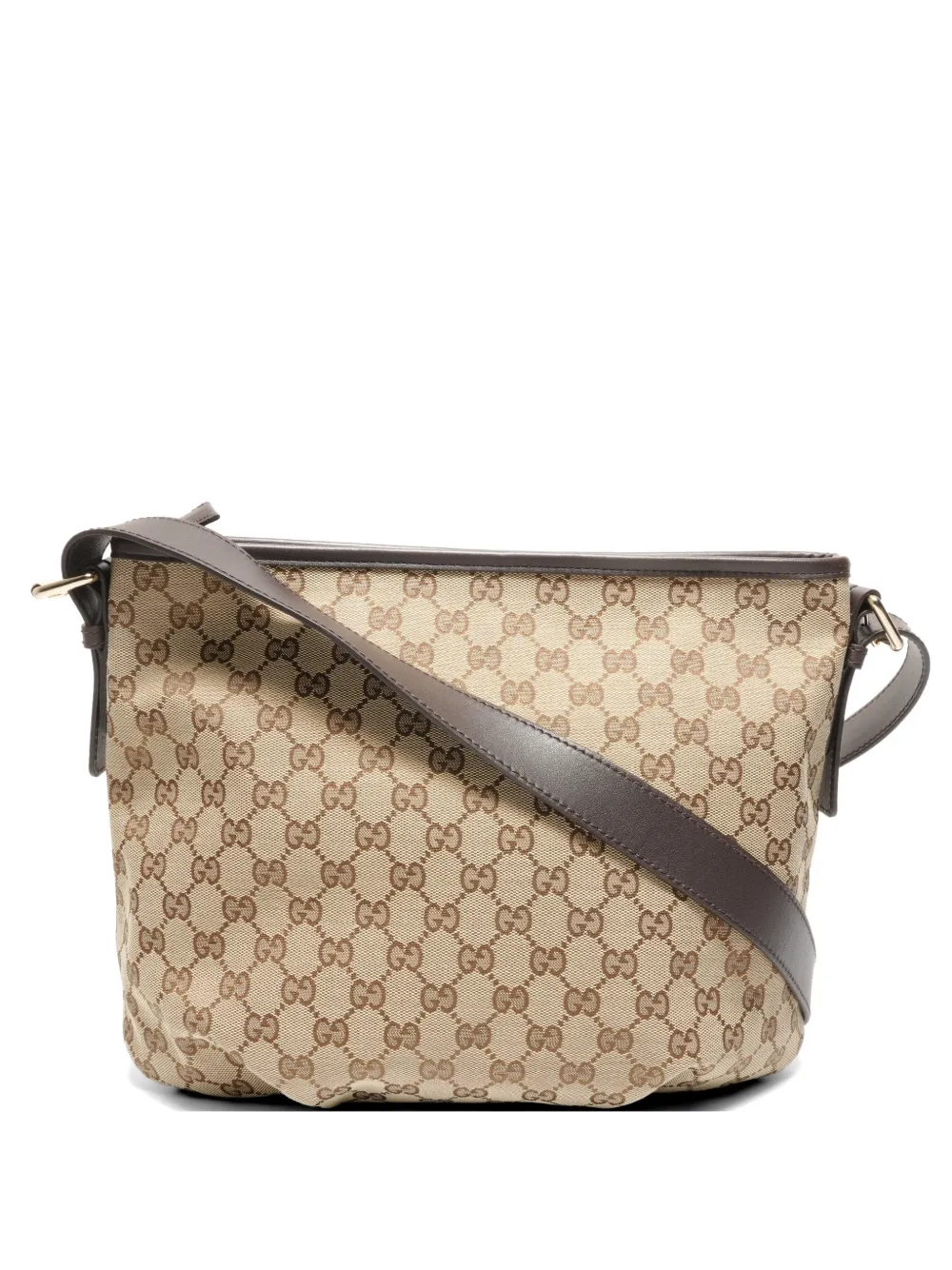 Gucci Pre-Owned 2010-2020s GG canvas shoulder bag - Toni neutri