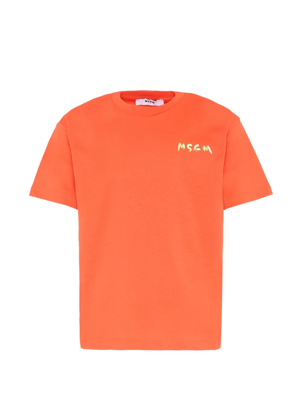 MSGM Kids short-sleeve T-shirt - Arancione