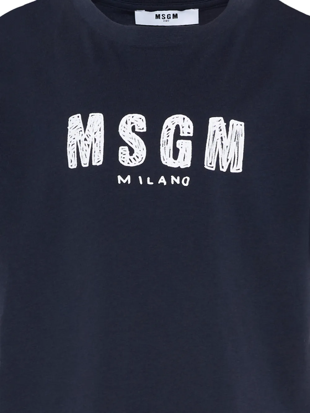 MSGM Kids T-shirt Blauw