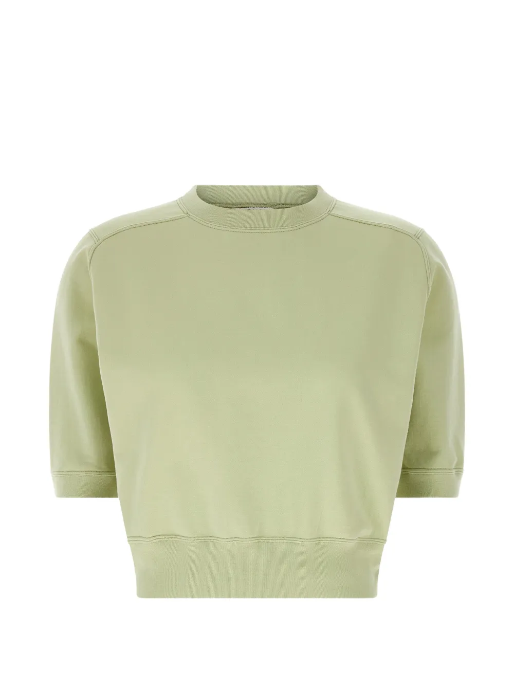 Auralee T-shirt crop - Verde