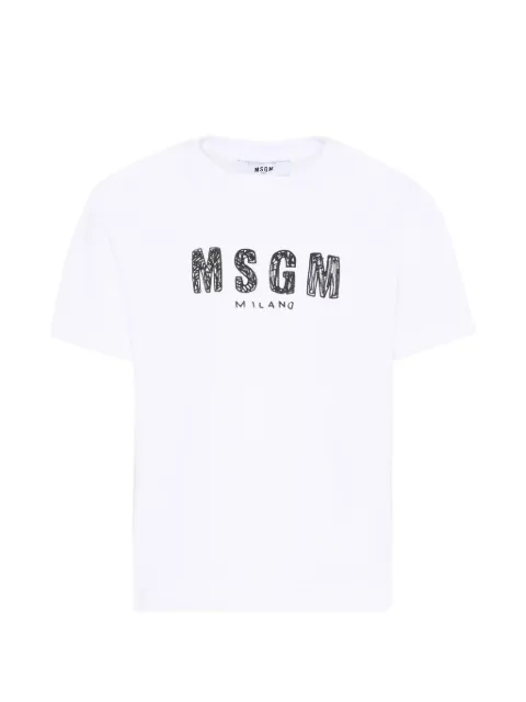 MSGM Kids T-shirt a maniche corte