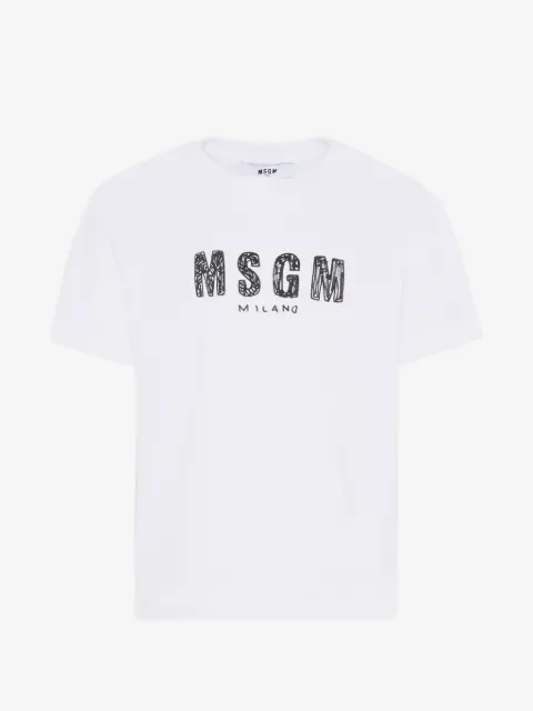 MSGM Kids short-sleeve T-shirt