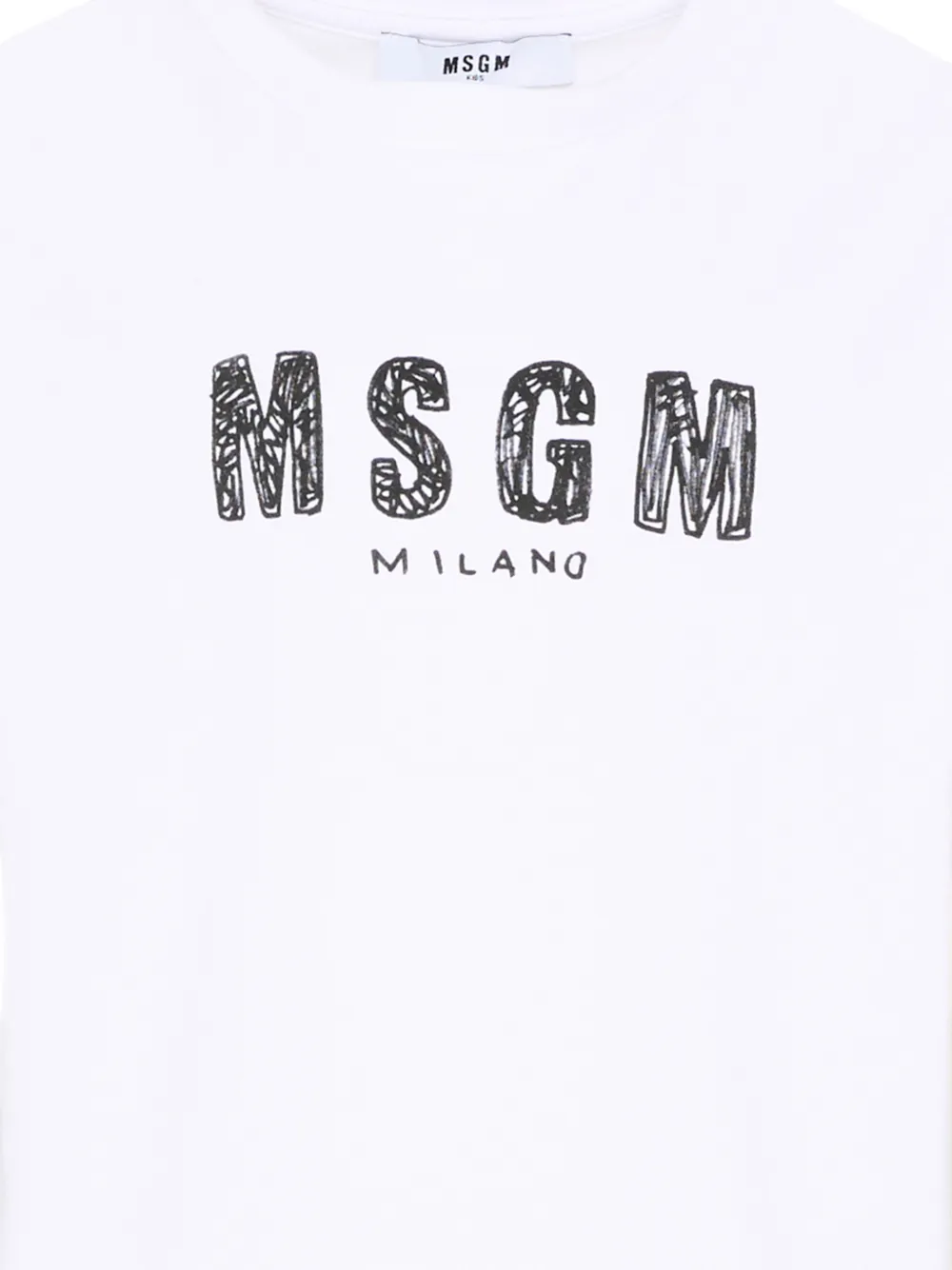 MSGM Kids T-shirt Wit
