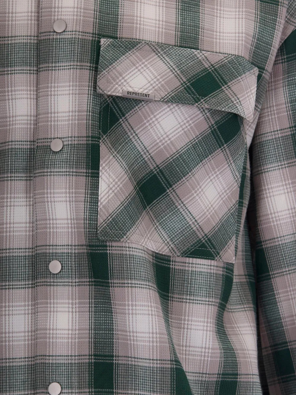  Represent Chest-pocket Shirt - Green 