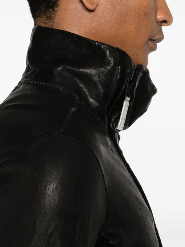 Isaac Sellam Experience zip-up Leather Jacket | Black | FARFETCH AU