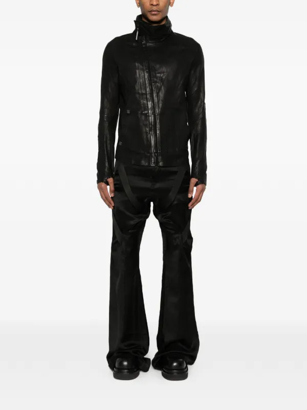 Isaac Sellam Experience zip-up Leather Jacket | Black | FARFETCH AU