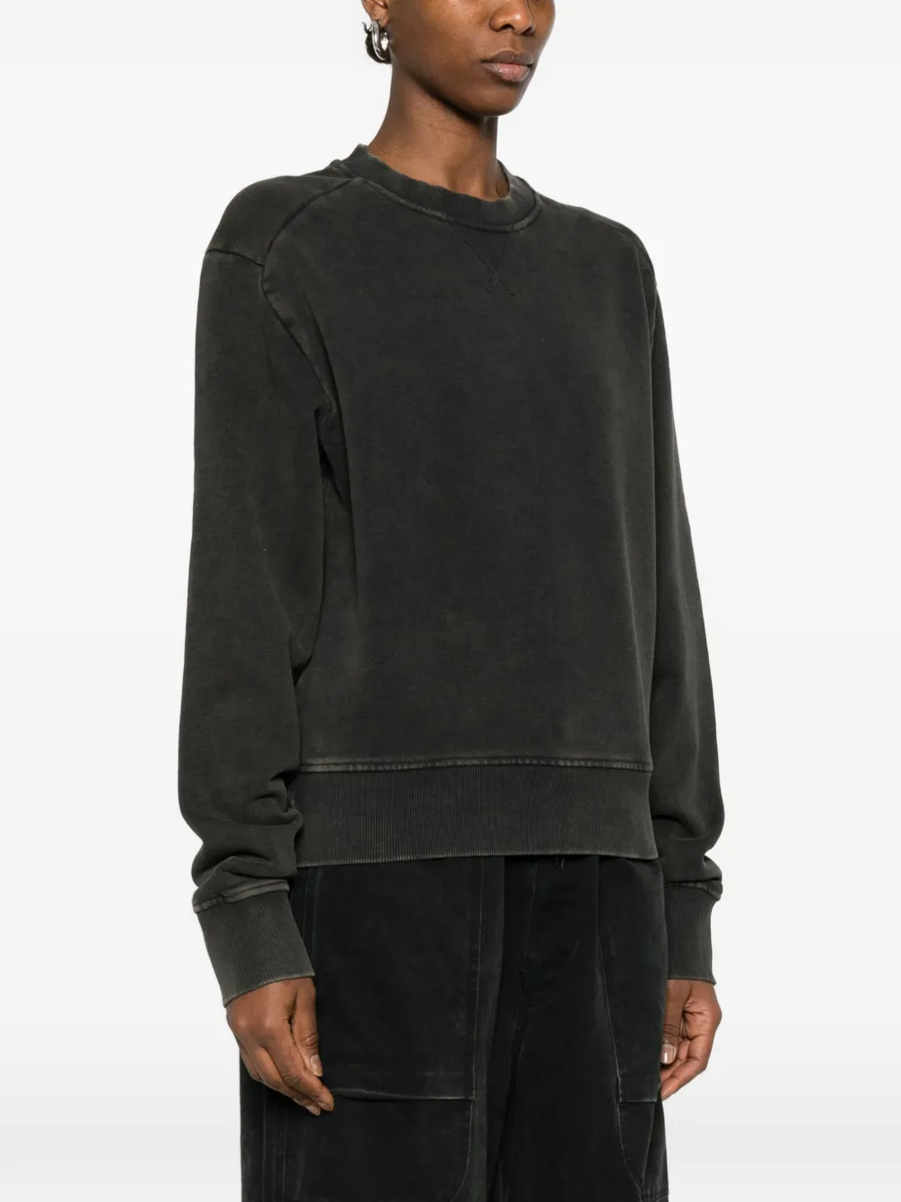  Entire Studios Seam Detail Sweatshirt - Black 