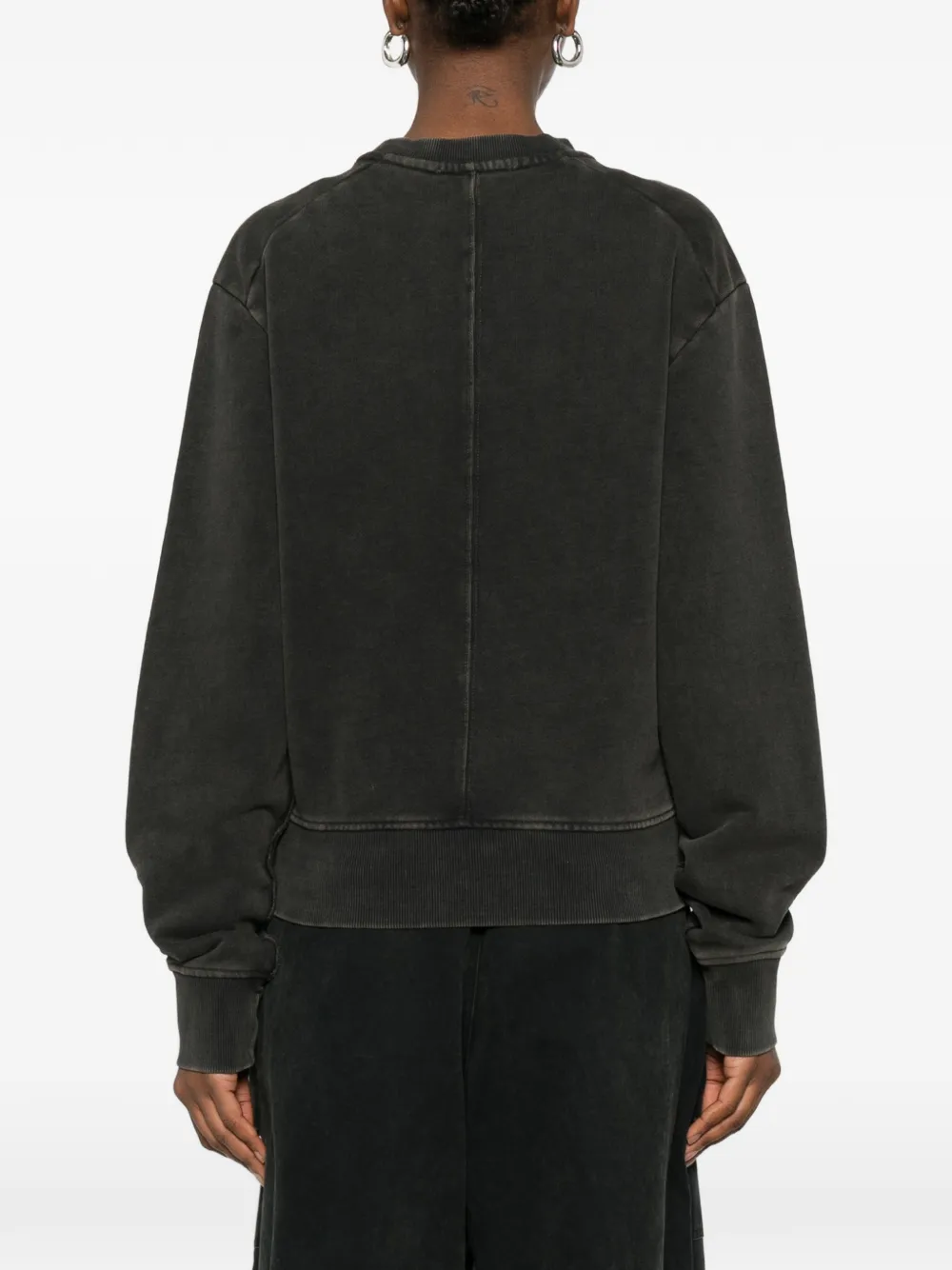 ENTIRE STUDIOS Sweater met naaddetail Zwart
